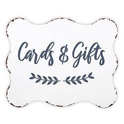 Card and Gift Sign