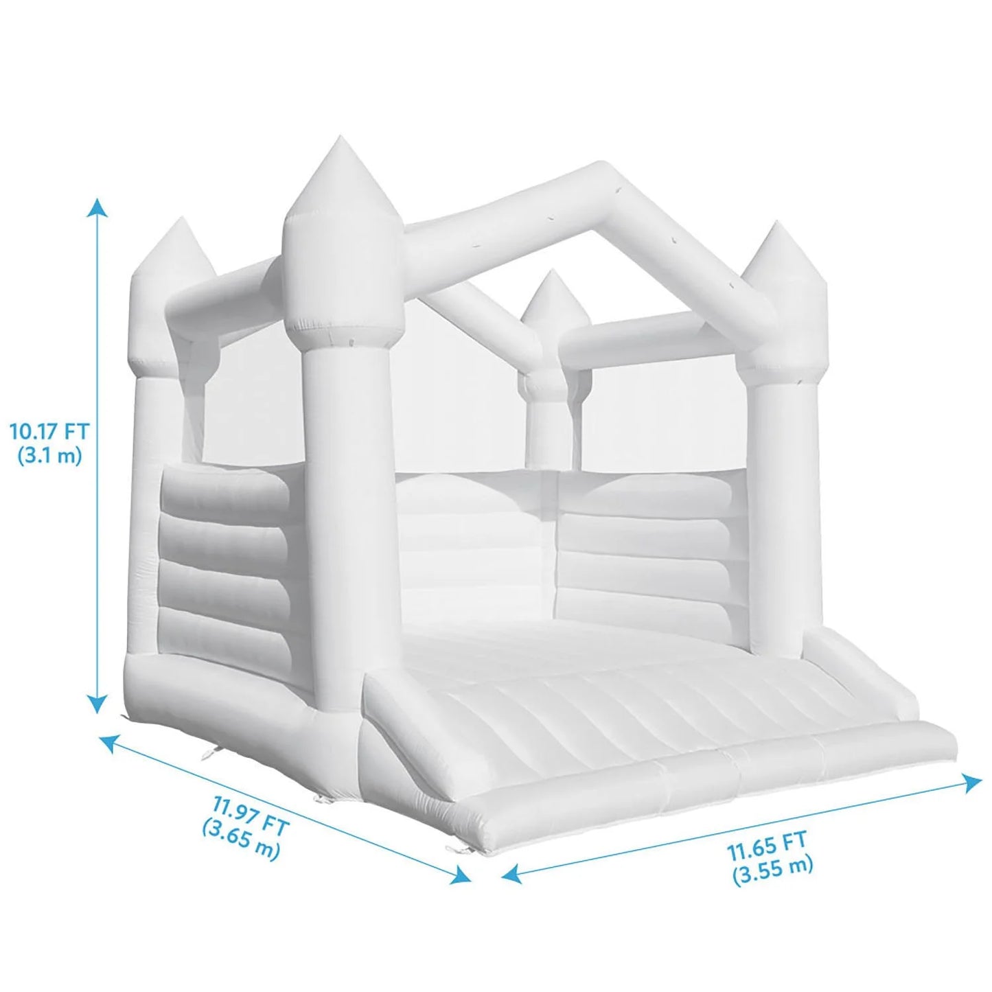 White Bounce House Rental