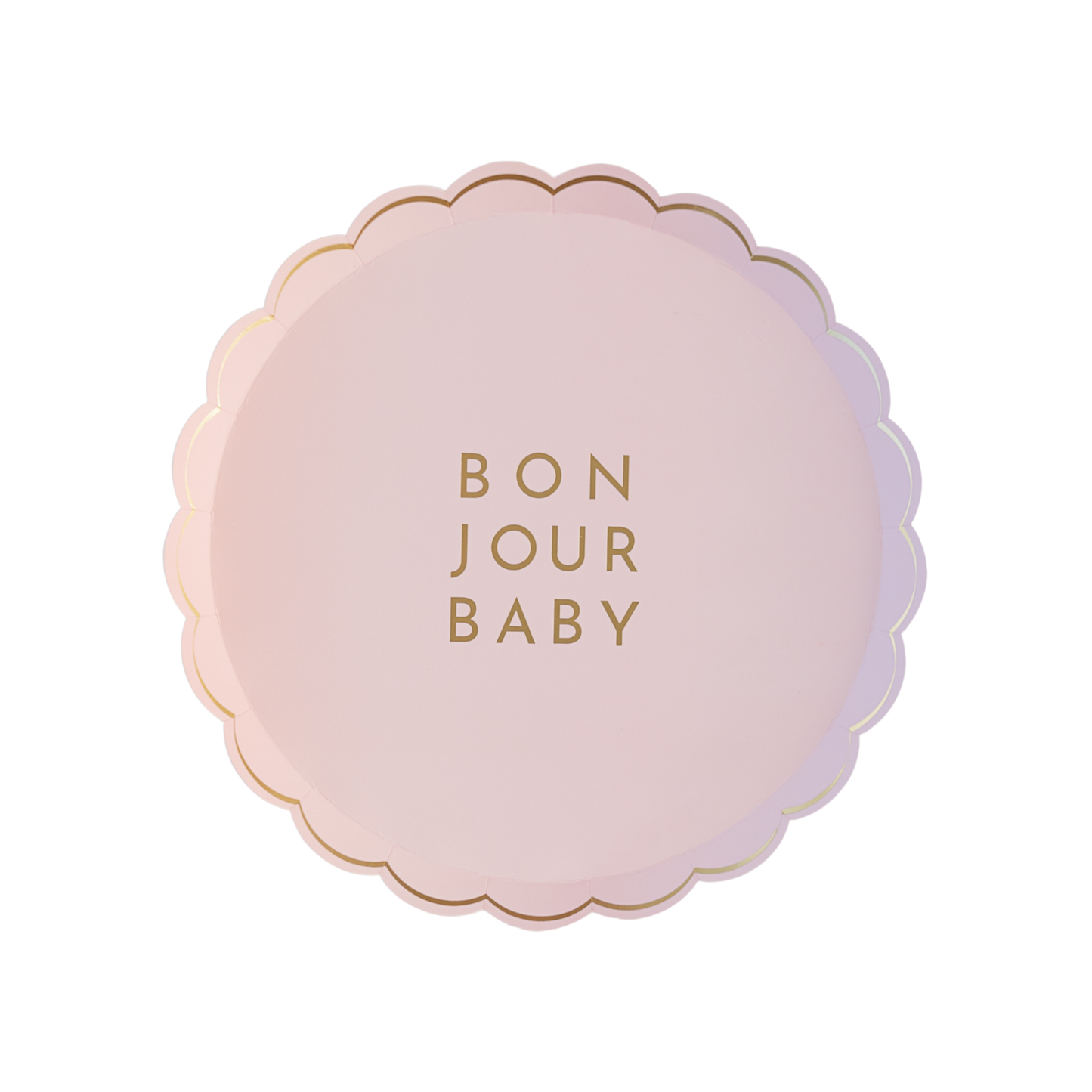Bonjour Baby Petal Pink Small Plates