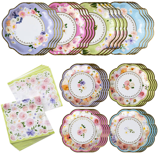 Tea Time 62 Piece Party Set (16 Guests)