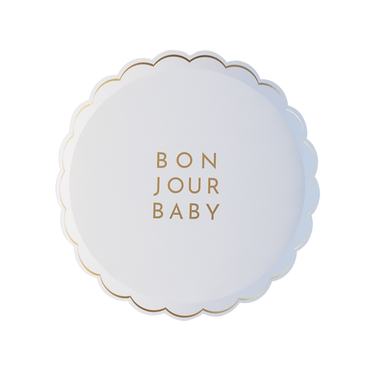 Bonjour Baby Blanc White Small Plates