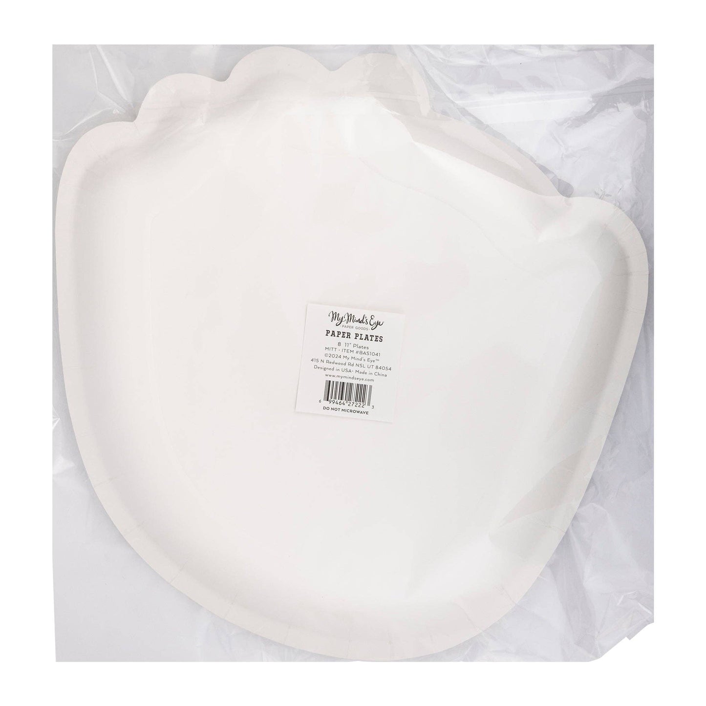 Mitt Shaped Large Plates