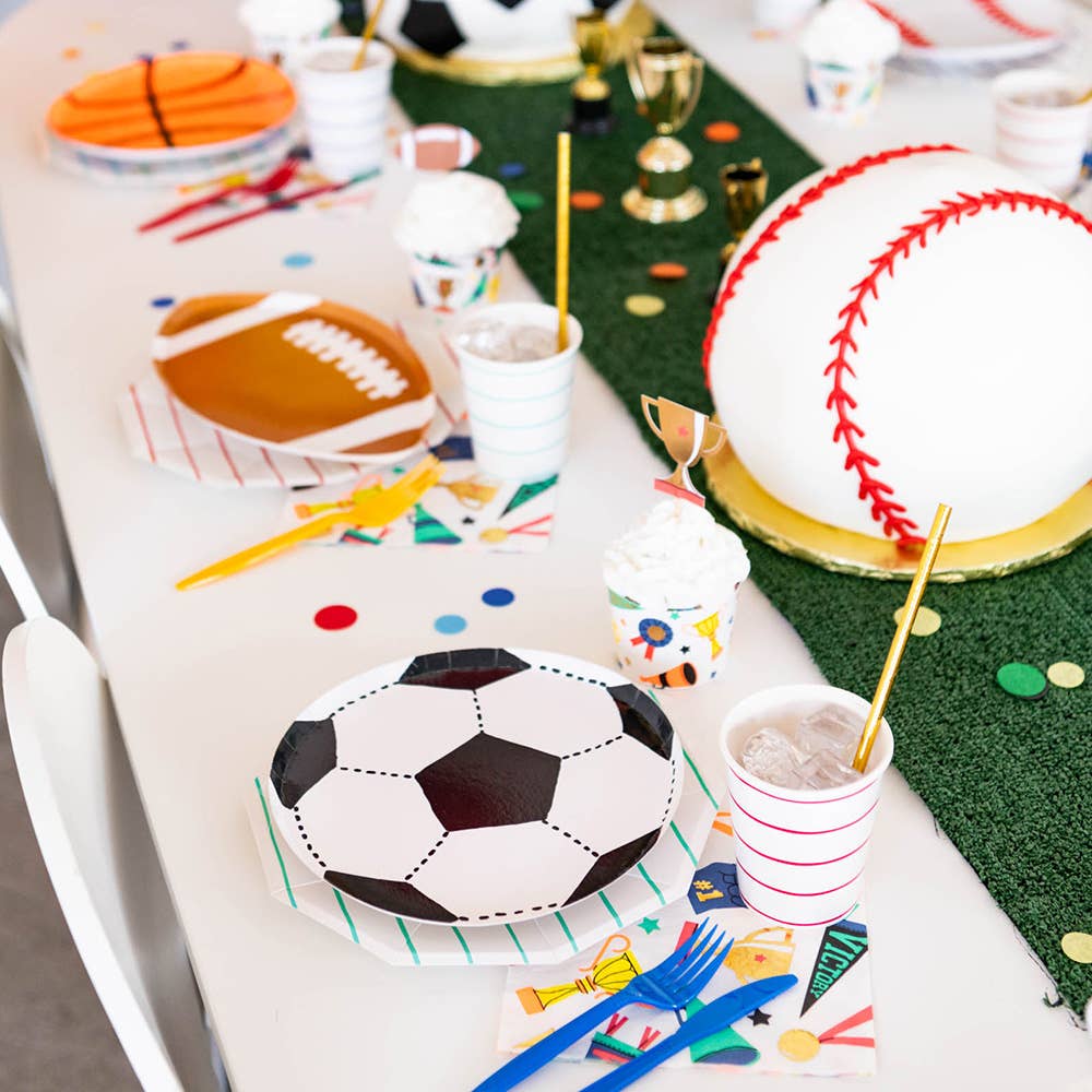 Soccer Ball Dessert Plates