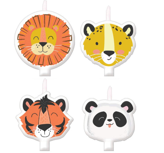 Jungle Animal Candles