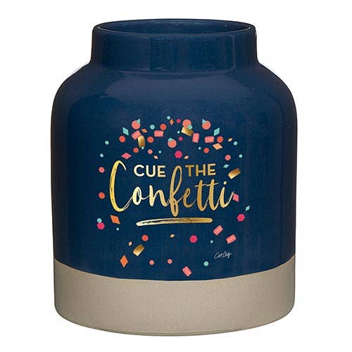 Cue the Confetti Floral Vase