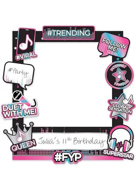 Internet Star Photo Frame