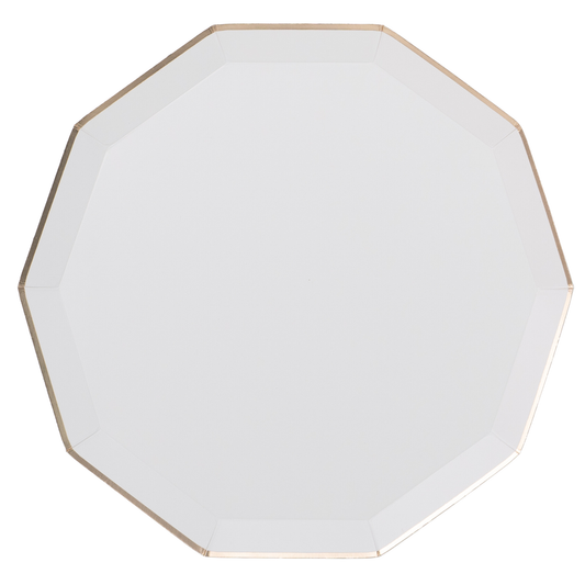 Blanc White Premium Dinner Plates