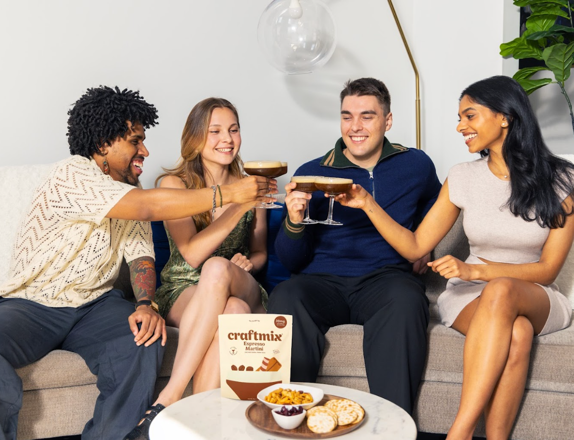 Espresso Martini Cocktail/Mocktail Mixer - 6 Pack