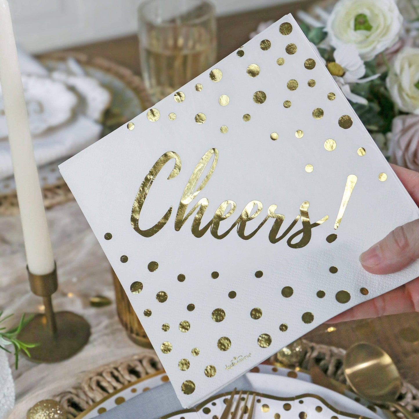 Cheers 72 Piece Party Tableware Set (24 Guests)