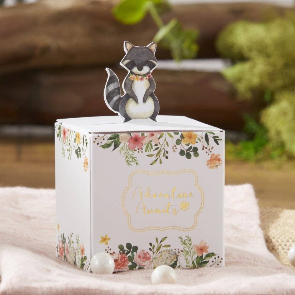 Woodland Baby Favor Box - (Set of 24)