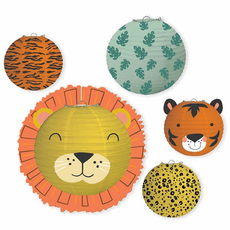 Jungle Animal Paper Lanterns