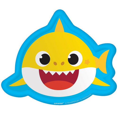 Baby Shark Paper Plates (8 pc)