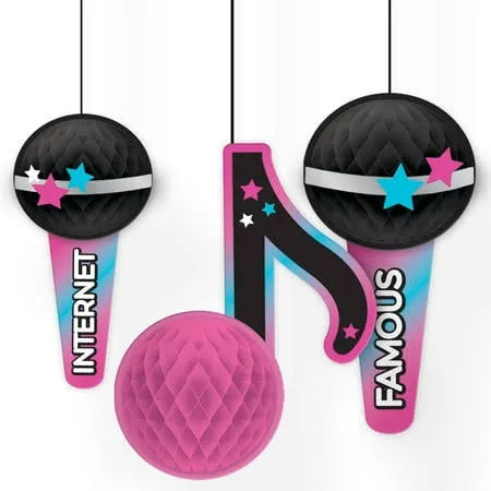 Internet Star Honeycomb Decorations