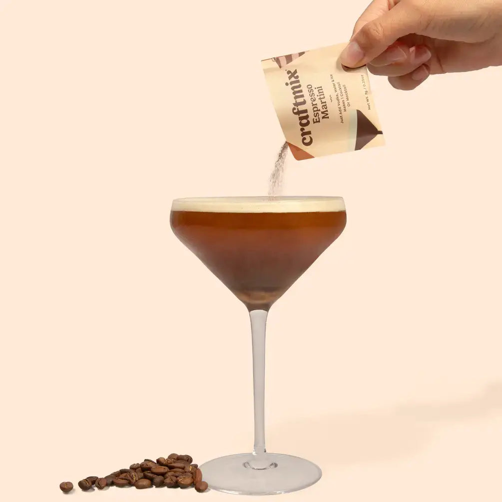 Espresso Martini Cocktail/Mocktail Mixer - 6 Pack