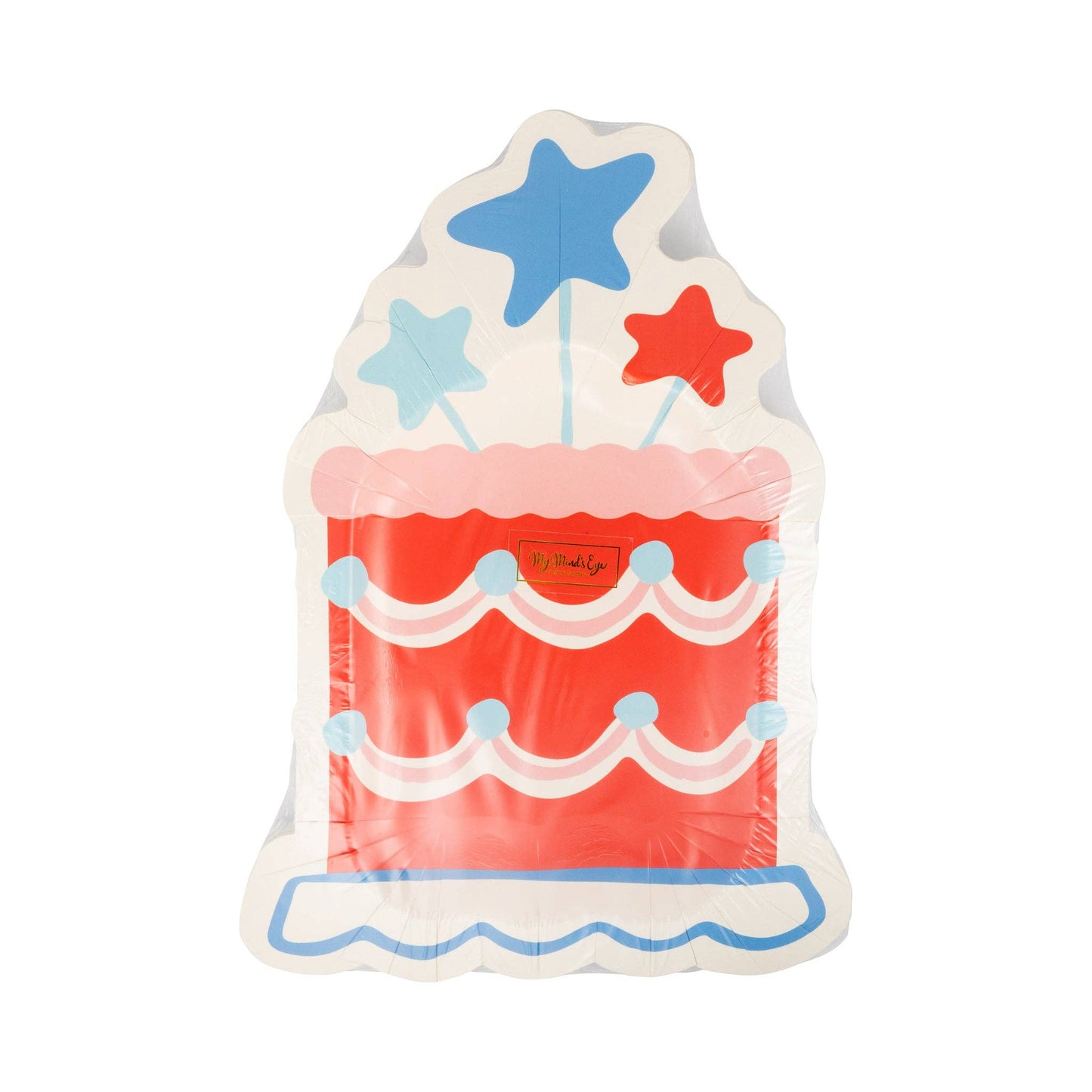 Summer Cake Shaped 11" Paper Plates