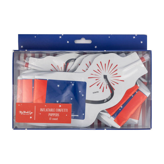 Inflatable Confetti Poppers (12 ct)