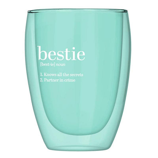 Bestie Double-Wall Stemless Glass