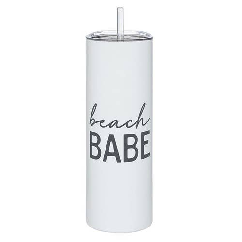 Beach Babe Skinny Tumbler