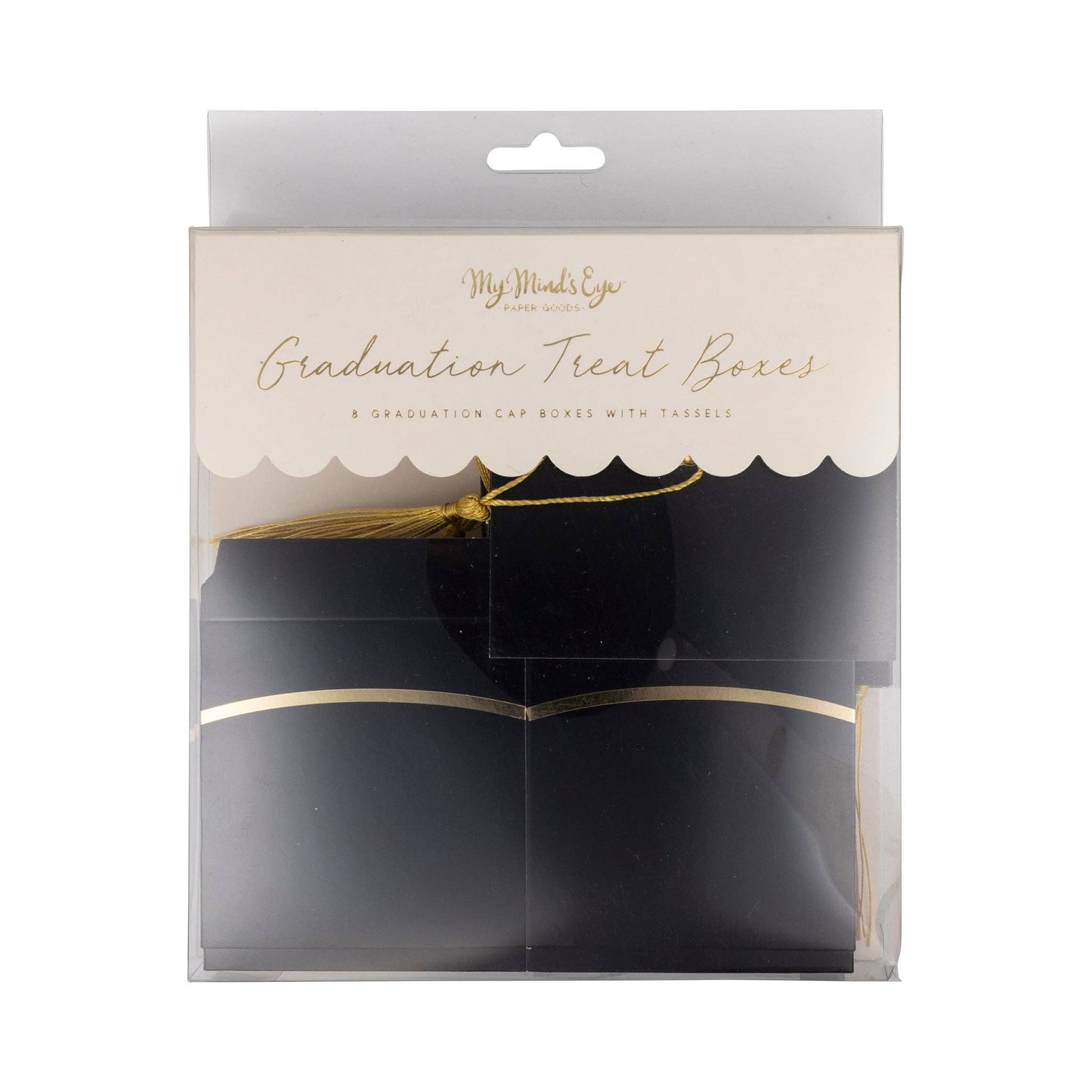 Grad Cap Treat Boxes