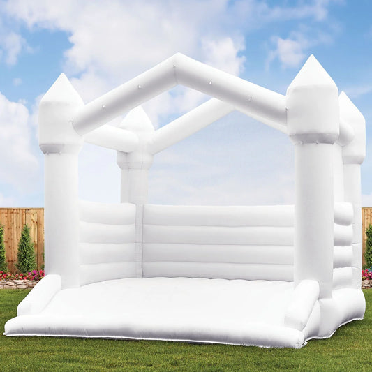 White Bounce House Rental