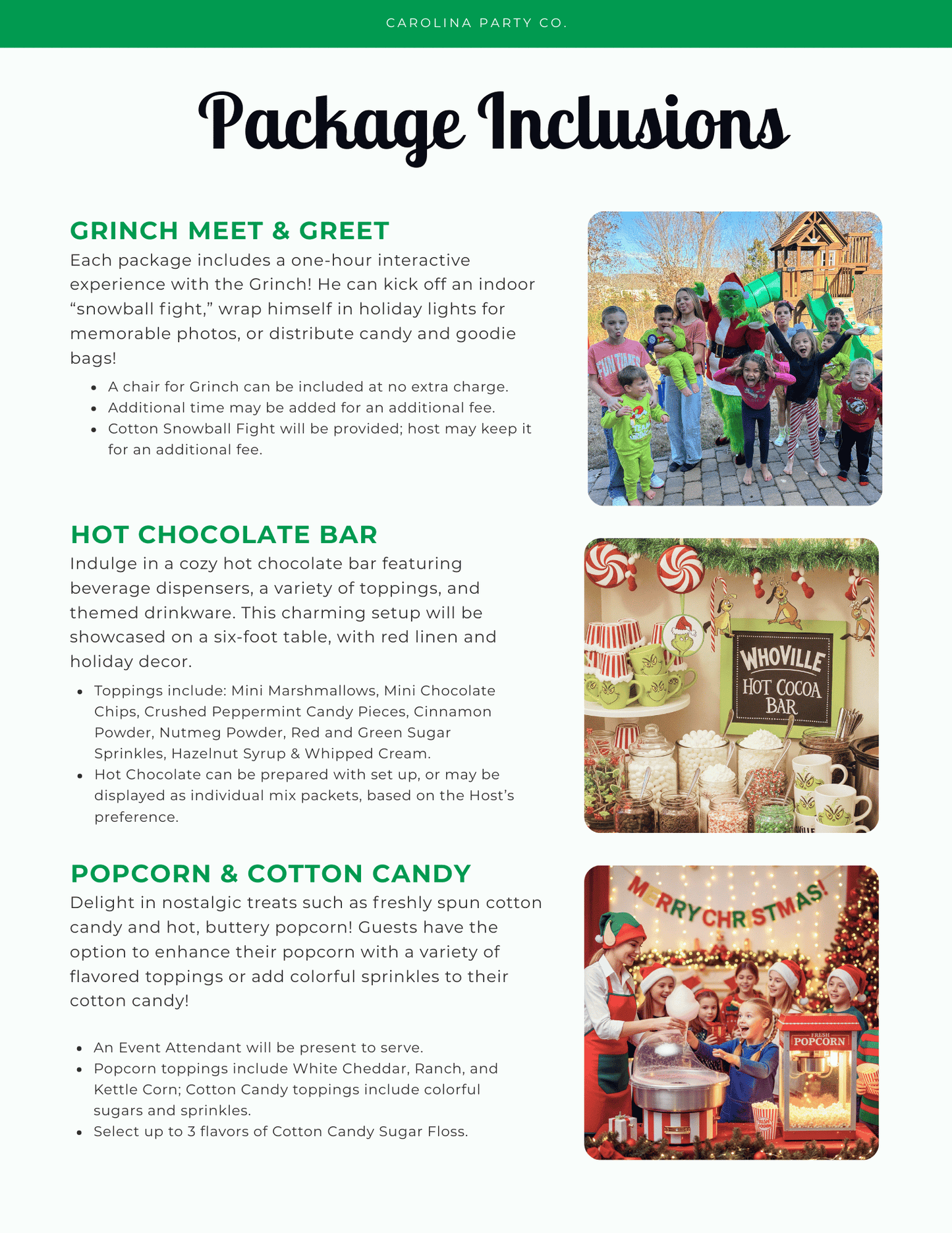Grinch Party! - Private Party Package