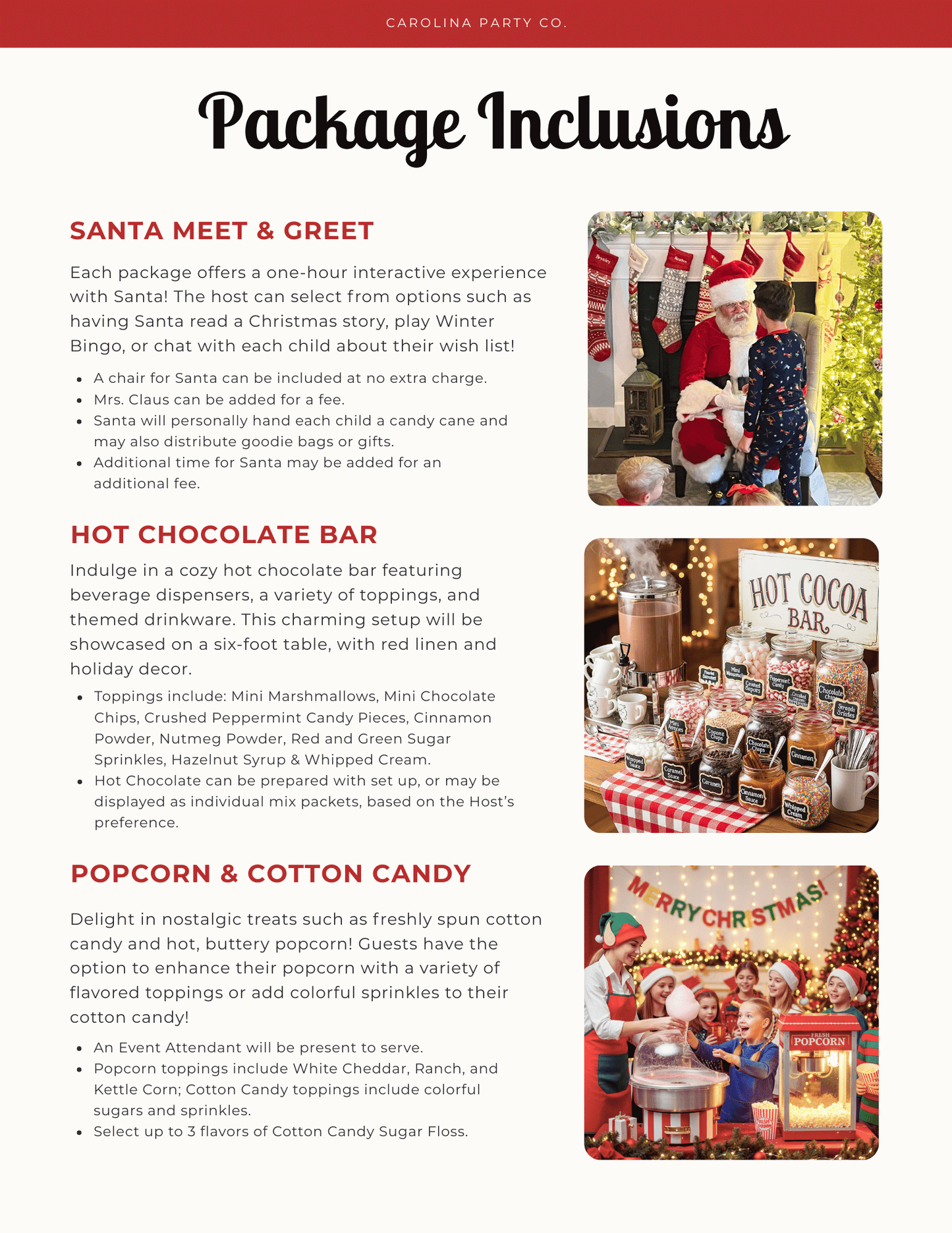 Santa Party! - Private Party Package