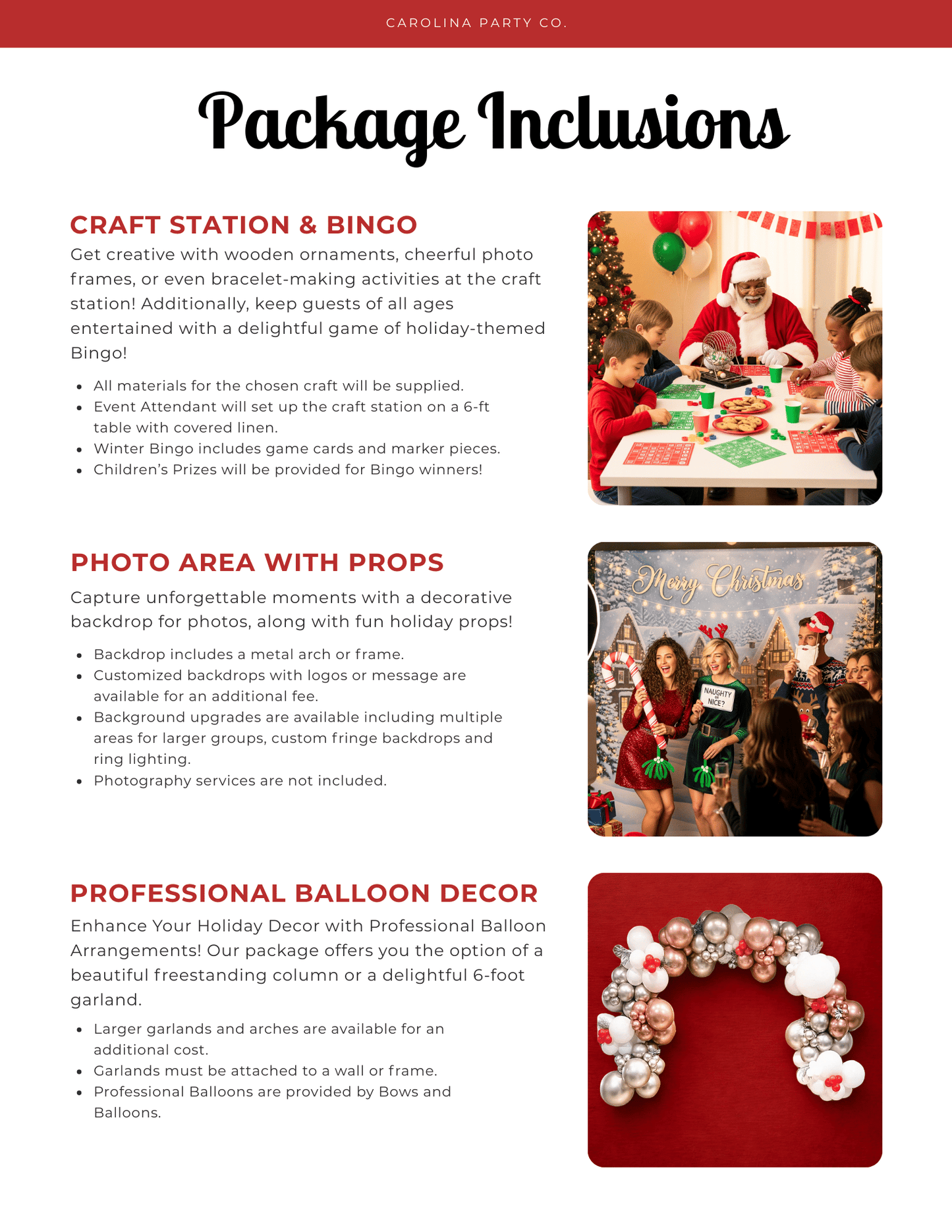 Santa Party! - Private Party Package