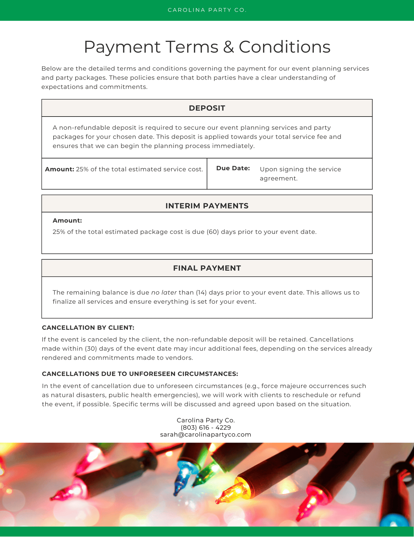 Grinch Party! - Private Party Package
