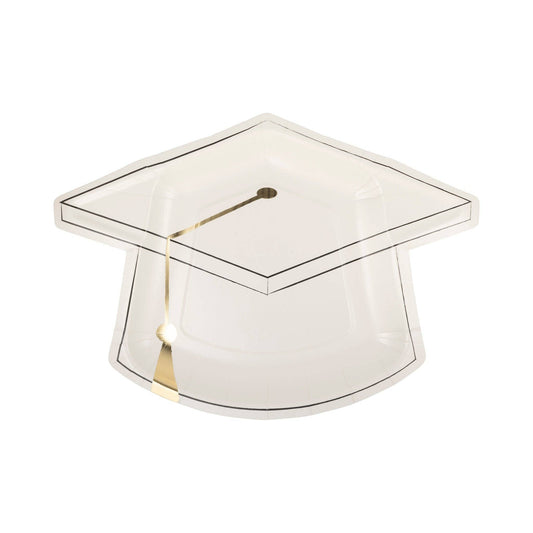 Graduation Cap Shaped Plates