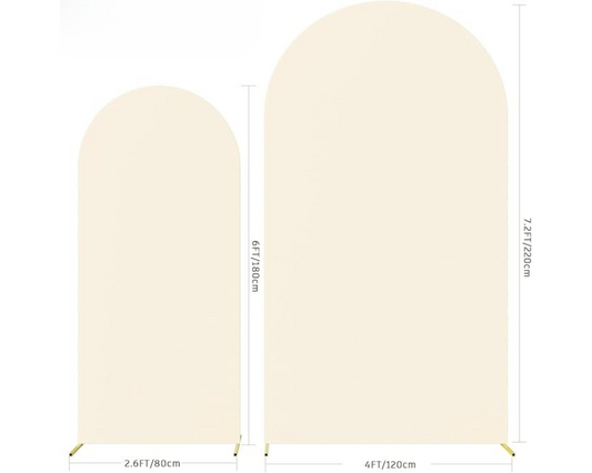 Set of Arch Covers - Beige - Rental